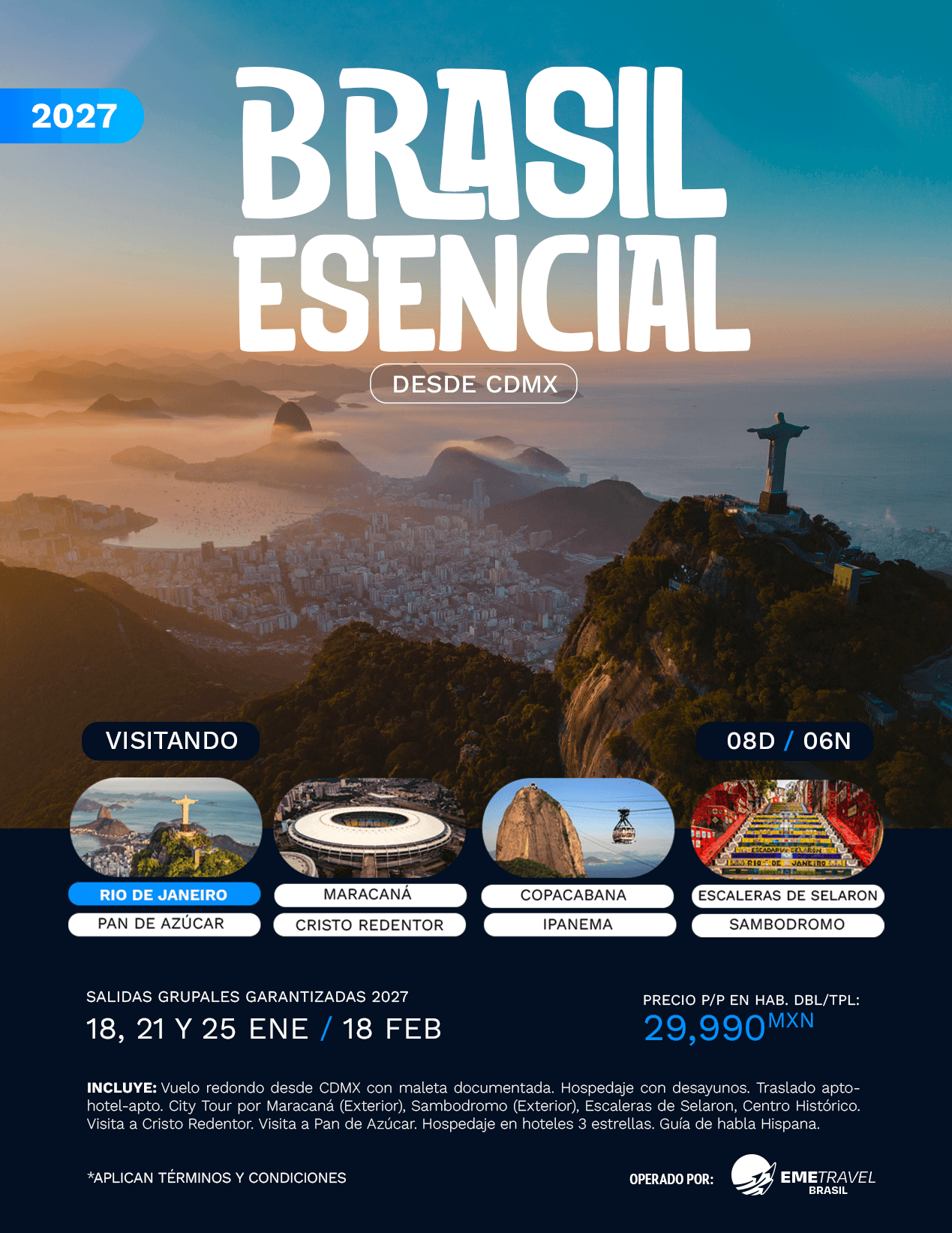 Brasil Esencial desde Ciudad de México